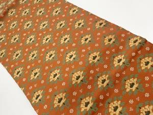 花葉尽くし模様織出し名古屋帯